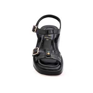 Sandalia negra formal FR5147 - Product Image 1