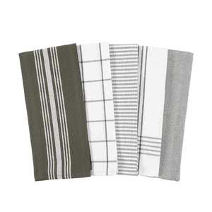 Couleur et design uniques 100% coton brodé de torchons de cuisine attrayants et durables - Product Image 3