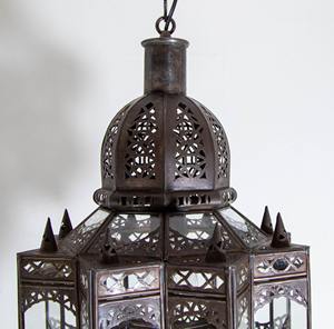 Traditional Style <b>Black</b> Designer Hanging <b>Lantern</b> Decorative Lighting for Living Room Hallway and Gifting Purpose Use From India - Product Image 2