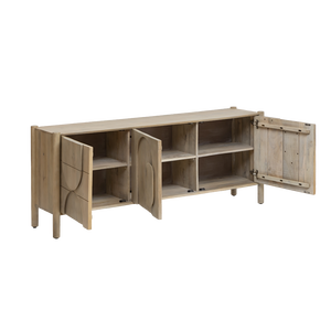 Aparador de madera de mango Tysia - Product Image 4