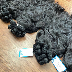 Extensiones de cabello humano ondulado natural, pelo vietnamita sin procesar - Product Image 5