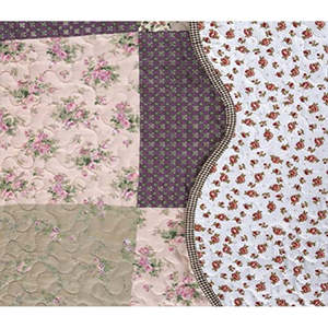 Set Copripiumino Reversibile in Misto Cotone a 3 Pezzi, Ricamato e Morbido, per Casa, Matrimoni, Hotel, Ospedali, Ideale per Natale - Product Image 2