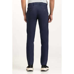 กางเกงขายาวสีกากีลำลองปรับแต่งโลโก้ได้ รุ่น MN-TRC-WS24-020 ผ้าฝ้าย 100% เอวสูง ผ้าอ็อกซ์ฟอร์ดคอร์ดูรอย ซิป ไซส์ XL ทรงตรง ย้อมสี - Product Image 3