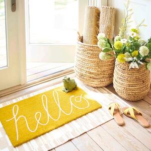 Panier de rangement en jacinthe d'eau naturelle Honeybloom, panier de rangement fait à la main, vente en gros, écologique, fabriqué au Vietnam - Product Image 6