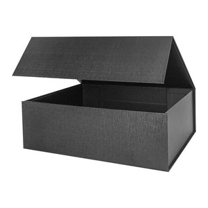 Upgrade 13x9x4 Inch Hard Large Gift Box With Lid Foldable Magnetic Gift Boxes Groomsman Bridesmaid Proposal