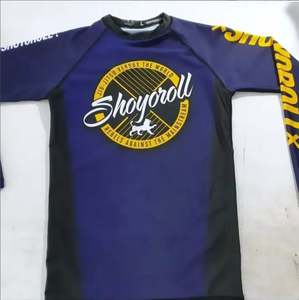 Todos los tamaños de manga larga profesional hecho precios al por mayor hombres Rash Guards camisas de compresión nadar surf secado rápido Rashguard - Product Image 2