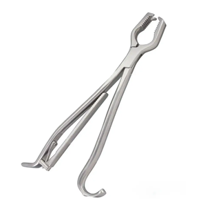 Instrumentos quirúrgicos ortopédicos profesionales de 16cm, fórceps de sujeción de hueso LANE, trinquete Manual de acero inoxidable - Product Image 1