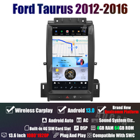 AUCAR 13.6 "Dernières Tesla Android 13 Autoradio stéréo GPS Navigation pour Ford Taurus 2012-2016 Lecteur multimédia DVD de voiture