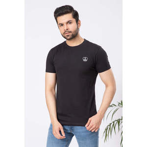Adler Crewneck T-Shirt 100% Cotton Jersey Silk Screen <b>Printed</b> Logo Embroidered Features Designer Model Number <b>'Printed</b> T Shirts' - Product Image 1