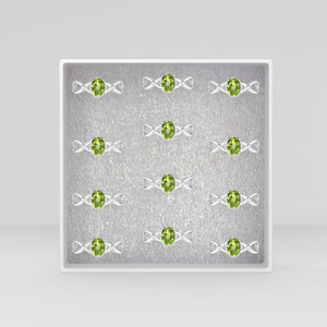 Anillo de Plata de Ley 925 con Peridoto de Alta Calidad, Gema Natural, Forma Ovalada, Engaste de Bisel, para Boda, Aniversario, Fiesta, Clásico - Product Image 4