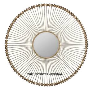 กระจกติดผนังรูปทรงเรขาคณิต ดีไซน์สวยหรู สำหรับห้องนอนและโต๊ะเครื่องแป้ง ผลิตตามสั่งจากโรงงานแฟชั่น ขายดี - Product Image 3