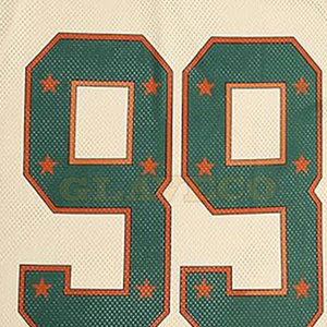 Venta al por mayor de camiseta de fútbol americano de estilo único último diseño con mangas cortas transpirable de talla grande característica para ropa de equipo - Product Image 6