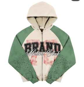 ชุดวอร์มซัก2ชิ้นแบบวินเทจชุดวอร์มซักแบบกรดออกแบบโลโก้ได้ตามต้องการ - Product Image 5