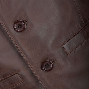 Professional Made Reasonable Price Plus Size Breathable Autumn <b>Men</b> Leather <b>Vest</b> <b>Sleeveless</b> Outerwear High Quality - Product Image 6