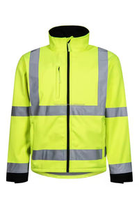 Chaqueta Impermeable, Transpirable y Ligera con Capucha de Seda, Parches Reflectantes de Alta Visibilidad en la Parte Delantera, para Invierno, Tallas Grandes, Unisex - Product Image 4