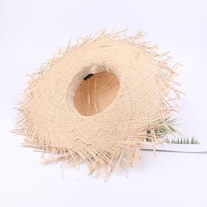 Sombrero Africano de Paja Tejida, Sombrero Bolga, Sombreros Floppy para Playa, Verano o Granjero, Hecho en Vietnam, FBA Amazon - Product Image 3
