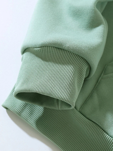 Sudadera con Capucha de Alta Calidad para Mujer, Impermeable, Transpirable, con Cierre y Cordón, Bordada, Lavada al Ácido, con Estampado Personalizado, Manga Larga, para Otoño e Invierno - Product Image 3