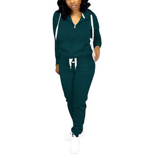 Chándal con logotipo personalizado para mujer, ropa informal a la moda, superventas, alta calidad, deportes personalizados para mujer, marca privada, personalizado para mujer - Product Image 3