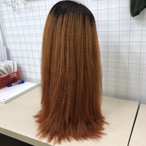 วิกผมแท้แบบยังไม่ผ่านการแปรรูปขนาด13x4สำหรับผู้หญิงผิวดำแบบผมหยิกเป็นลอน - Product Image 3