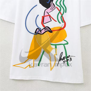 Camisetas bordadas personalizadas para mujer: calidad superior, bordado personalizado, perfecto para moda informal, marca corporativa - Product Image 4