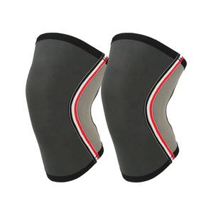 Manchon de genou en néoprène haltérophilie Powerlifting Compression coude manches Tennis Cross Training genouillère - Product Image 1