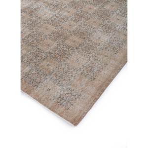 พรมขนสัตว์สีน้ำตาลเบจวินเทจถักมือ รุ่น Pae-534 ลายเหรียญรูปสี่เหลี่ยมผืนผ้า สำหรับบ้าน ห้องโถง ห้องนั่งเล่น สำหรับวัยรุ่น - Product Image 2