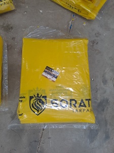 Tissu de bâche PE bleu vierge super solide Bâche vierge PE bleue superbement durable Bâche vierge pe - Product Image 2