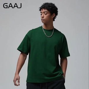 100เสื้อยืดผ้าฝ้ายสำหรับผู้ชายและผู้หญิงเสื้อแขนสั้นธรรมดาสีพื้นเสื้อยืดสีพื้นเสื้อผ้าที่มีคุณภาพ - Product Image 3