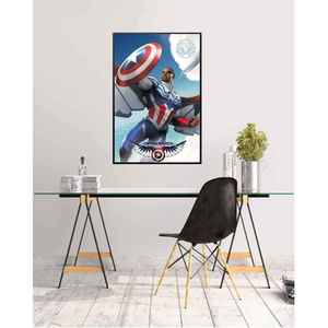 Poster mural Marvel Brave New World, design moderne, Captain America - Product Image 4