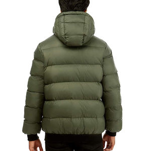 Hombres Moda Nuevo Diseño Invierno Puffer Chaqueta Brillante Acolchado Cálido Venta al por mayor Bubble Bomber Jacket - Product Image 6