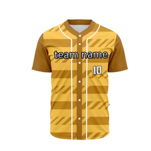 Camiseta de Béisbol con Logotipo Personalizado 2024 para Unisex, Nuevo Diseño, Buena Calidad, en Colores Sólidos, Altamente Transpirable - Product Image 1