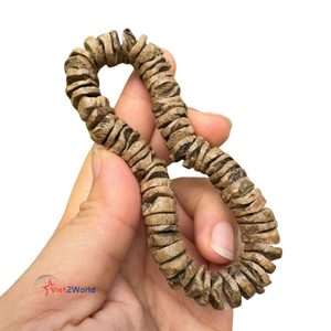 Original Natural Smooth Rod Agarwood Bracelet From Vietnam New Product Ready for Export <b>Wood</b> <b>Beads</b> - Product Image 2
