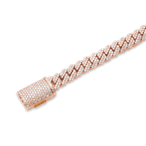 Pulsera de Plata de Ley 925 con Diamantes de Imitación Moissanite VVS, Estilo Hip Hop Miami Cuban Link, Joyería Fina con Diamantes, Regalo - Product Image 5