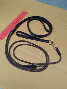 หนังบริดเดิ้ลสไตล์อังกฤษแบบแบนหนังผักย้อมสีทองเหลืองแข็งแรงทนทานอุปกรณ์ม้าติดทนนาน - Product Image 2