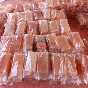 Wholesale Bulk 5x10x20 cm Natural Himalayan Pink Salt <b>Bricks</b> Spa Sauna Construction Carved Technique Tiles Bulk Natural Crafts - Product Image 4