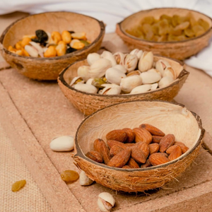 Tazones Ovalados de Cáscara de Coco Cruda de 150 ml, Tazones de Cáscara de Coco Sin Pulir para Servir, Comedero para Pájaros, Venta al por Mayor desde Vietnam - Product Image 3