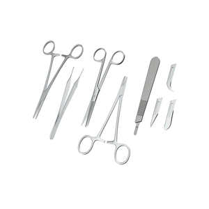 Kit de circoncision médicale manuel en acier inoxydable, 9 pièces, non actif, classe I, par SurgiRight - Product Image 1