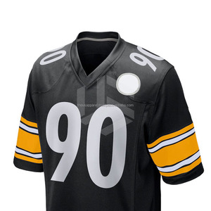 New <b>T</b> Shirt Breathable Football Jerseys Factory Customization American Football Unisex Custom American Football Jersey - Product Image 4