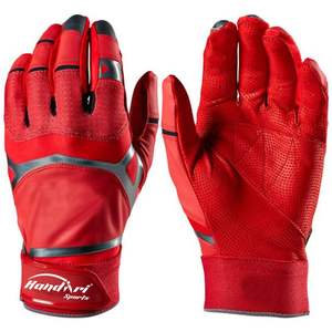 Guantes de bateo de béisbol profesional de la mejor calidad/Guante de bateo de Béisbol Juvenil de Béisbol Guantes personalizados antideslizantes de cuero - Product Image 4