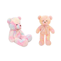 Ours en peluche géant en peluche, vente en gros, ours en peluche coloré, ours en peluche personnalisé, ours en peluche de 80 cm, 100 cm