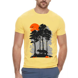 Service OEM, t-shirts imprimés pour hommes, nouveaux modèles, t-shirts pour hommes au meilleur prix, t-shirts décontractés pour hommes, tailles adultes - Product Image 4