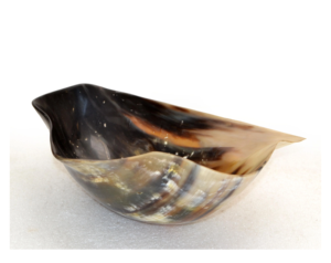 Stylish Buffalo Horn Made <b>Bowls</b> with Natural Design Horn <b>Snack</b> <b>Bowl</b> 100%Natural Premium Quality Ox Buffalo <b>Bowl</b> Full Customized - Product Image 3