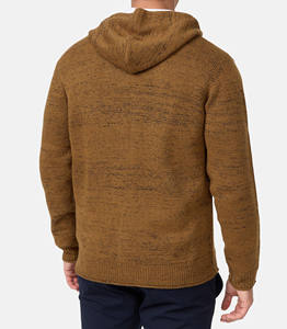 เสื้อมีฮู้ดแบบสวมหัวแบบไม่มีเชือกรูดสำหรับผู้ชายเสื้อมีฮู้ดพิมพ์ลายดิจิตอลโลโก้ผ้าเฟรนช์เทอร์รี่ผ้าฝ้ายขนาดใหญ่ออกแบบได้ตามที่ต้องการ - Product Image 3