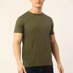 Camisetas de hombre de 180 g/m², corte ajustado, colores vibrantes, camisetas de algodón OEM de alta calidad para venta al por mayor, ropa informal, prendas de moda personalizadas - Product Image 5