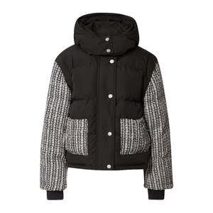 Veste matelassée chauffante pour homme, imperméable, respirante, coupe-vent, écologique, avec logo sur le devant, rembourrage en polyester, tissu en toile - Product Image 1