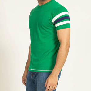 Camiseta de Verano 2025, Nueva Moda, Cuello Redondo, Secado Rápido, Ecológica, 240g, Color Sólido, Corte Regular, Casual, Manga Corta, 100% Algodón para Hombre - Product Image 2