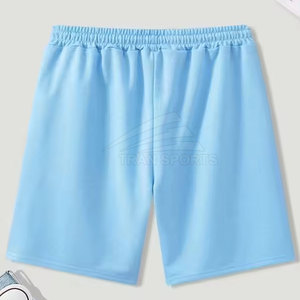 2024 nouveaux hommes décontracté toile Cargo Shorts respirant coton mi-taille Fitness course Shorts solide motif taille élastique haute rue - Product Image 6
