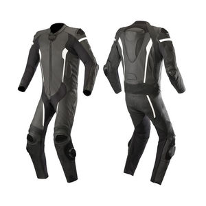 ชุดแข่งมอเตอร์ไซด์หนังกันลมสำหรับฤดูหนาวเสื้อกีฬาสำหรับขับขี่ความเร็วสูงทนทาน - Product Image 4