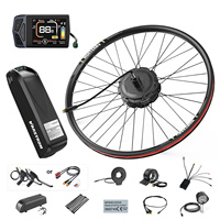 Kit de conversion de vélo électrique Varstrom 125XVH 500W 750W 48V avec moteur de moyeu arrière et écran EKD01, batterie 48V 20Ah - En stock au Royaume-Uni