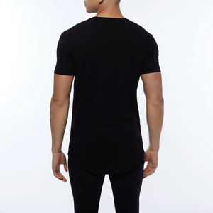 Vente chaude à la mode hommes manches courtes T-shirts pour gym Fitness porter personnalisé votre marque Logo hommes Gym Fitness t-shirts - Product Image 2